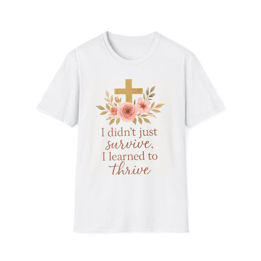 T-Shirt, Faith-Based Tee, Christian Gift, Motivational Shirt, Everyday Wear, Women's T-Shirt, Uplifting Apparel