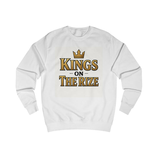 Kings on the Rize Sweatshirt — Retro Gold Crown Crewneck